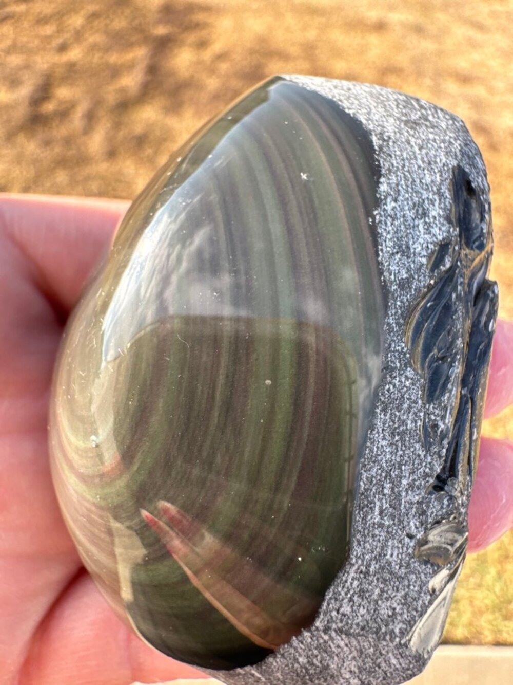 Rainbow Obsidian Freeform
